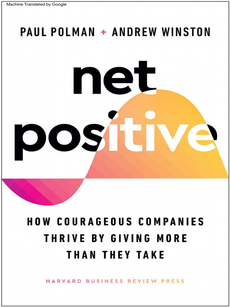 Net Positive | PDF | Business | Unilever