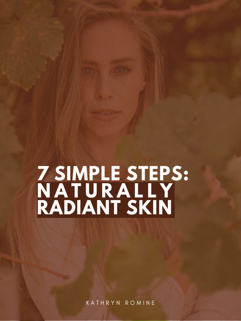 Free radiant skin guide pdf skin skin care