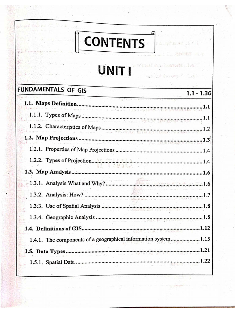 Gis notes | PDF