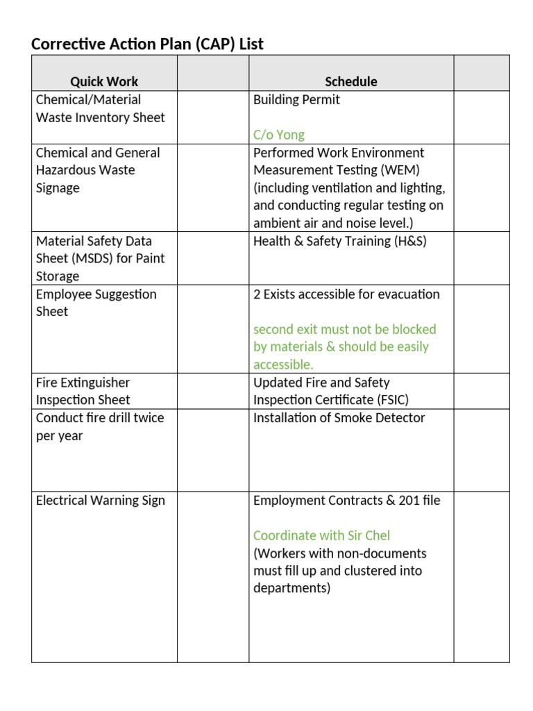 Quick Work | PDF | Waste | Safety