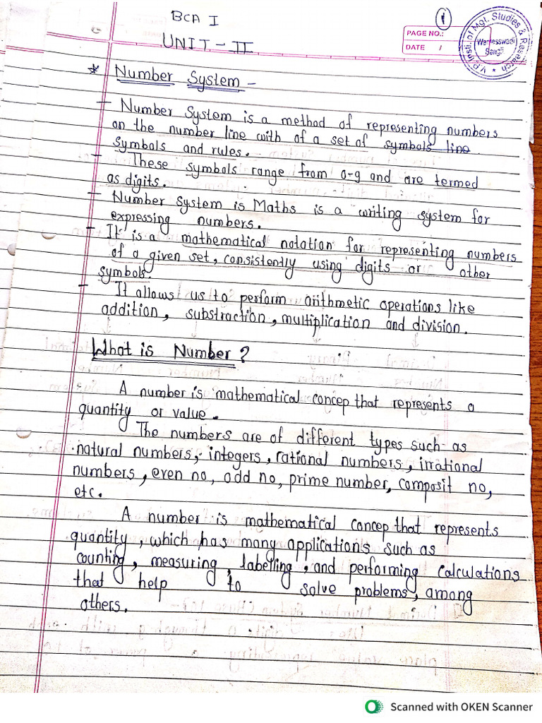 Unit-Ii Ca Bca-I | PDF