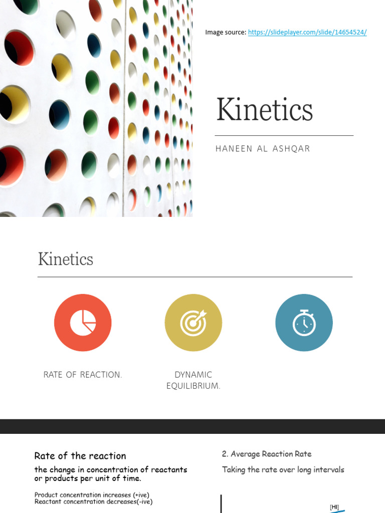 Kinetics AP | PDF | Reaction Rate | Catalysis