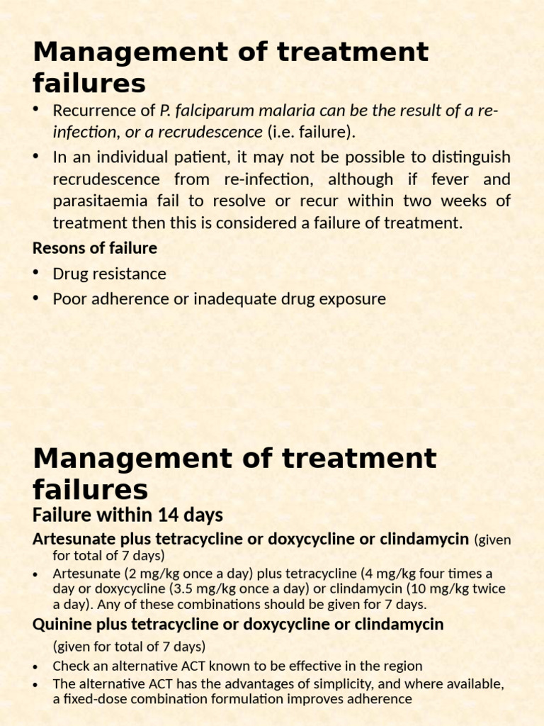 MALARIA TREATMENT PLAN visual data 3