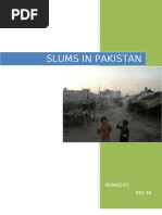 Slums in Pakistan