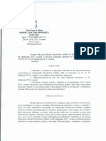 Odluka o Prekidu Nastave 10.02.2012.