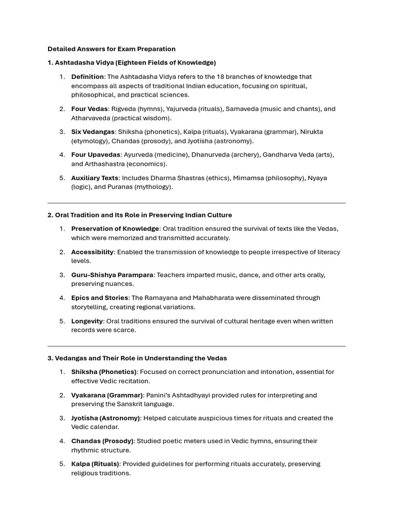 Comprehensive Guide to Indian Knowledge Systems | PDF | Vedas