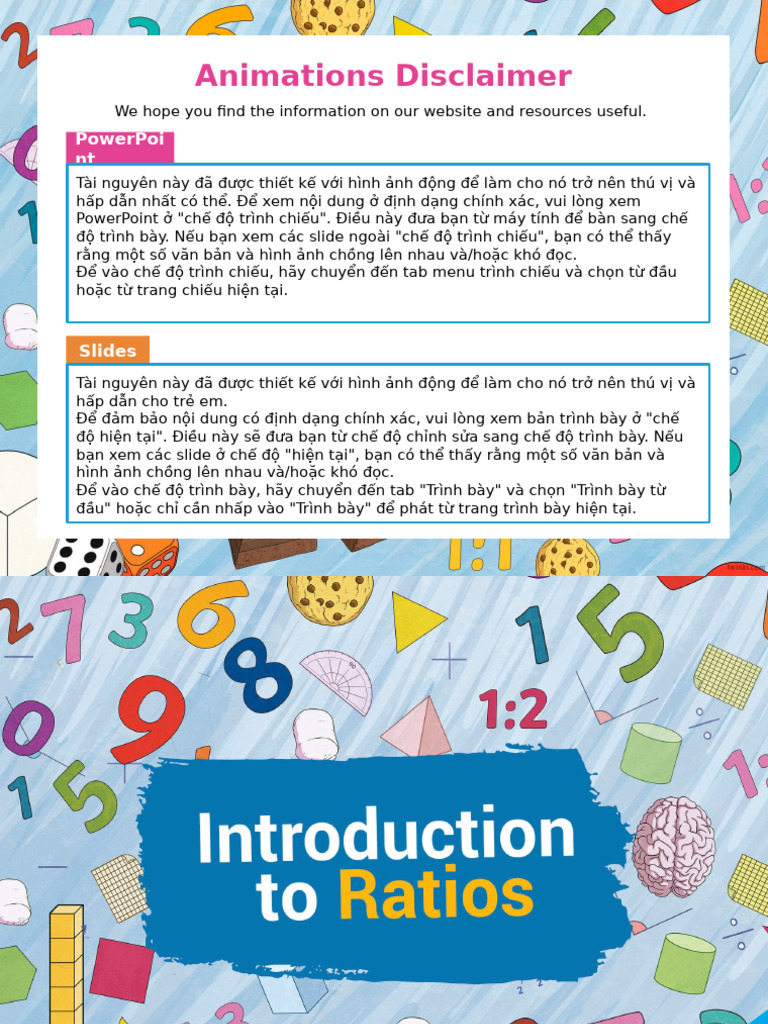 Bản sao của Copy of Sixth Grade Introduction to Ratios PowerPoint ...