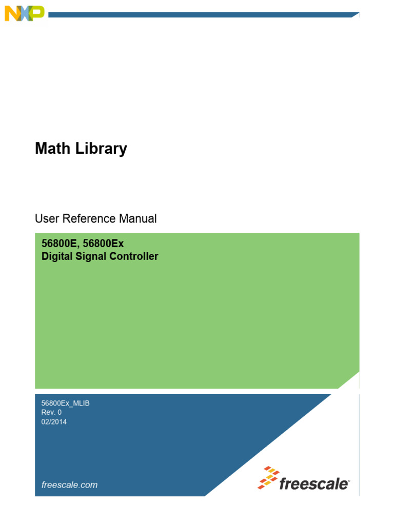 56800ex MLIB | PDF | Integer (Computer Science) | Copyright