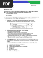Bill Forwarding Form Template | PDF
