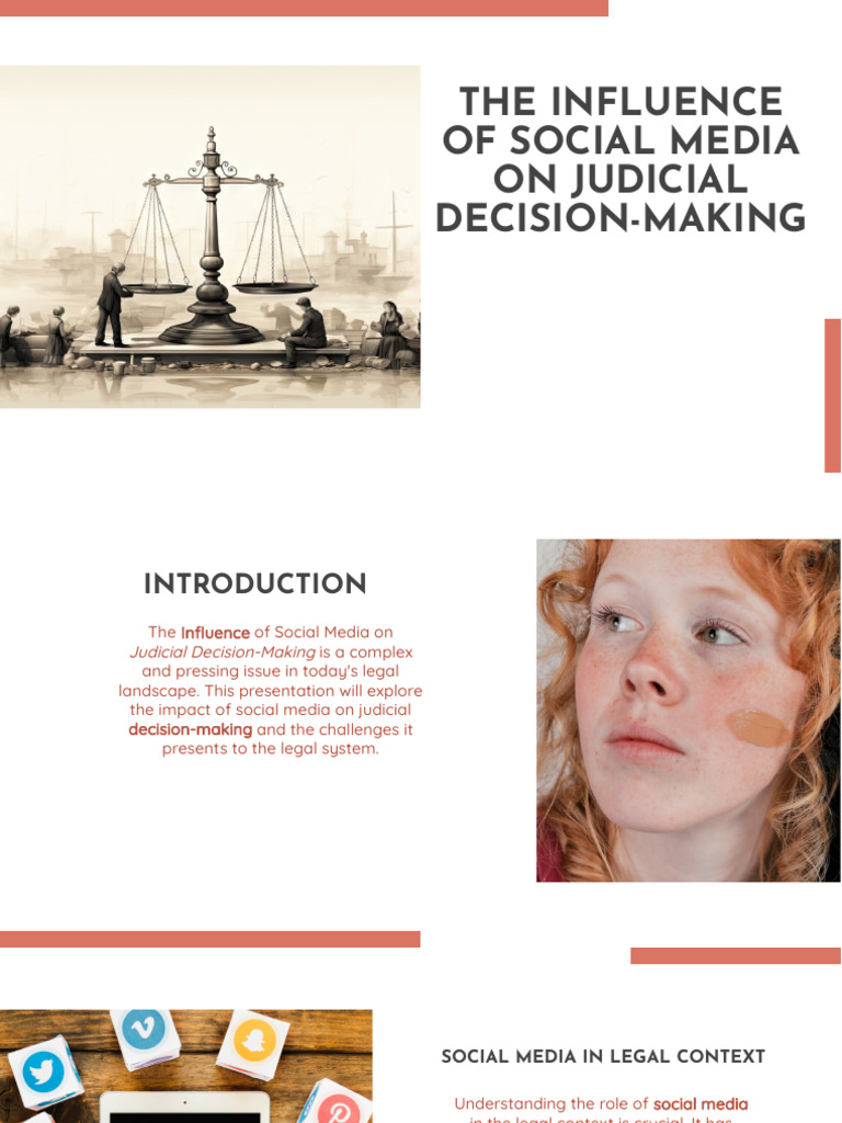 The influence of social media on judicial decision making pdf