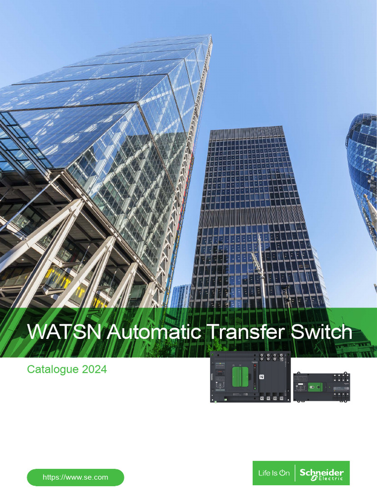 WATSN Automatic Transfer Switch-712 | PDF | Switch | Power Supply