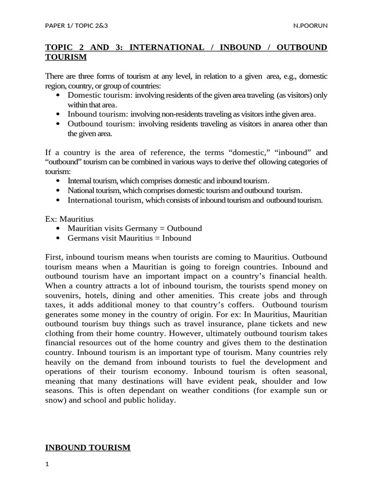 Topic 2 and 3 pdf tourism china