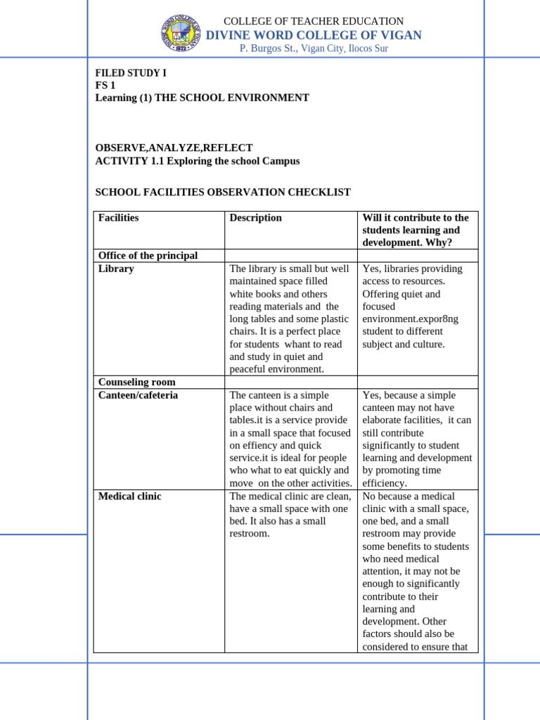 Thesis With Format Final | PDF | Classroom | Learning