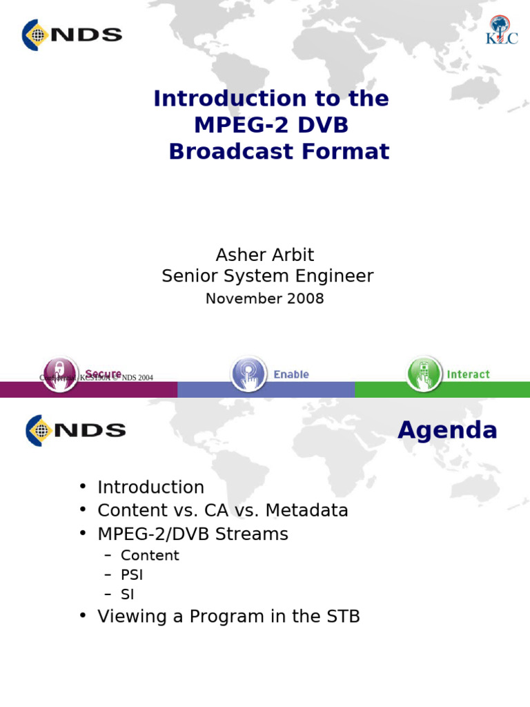 MPEG2 DVB Format | PDF | Telecommunications Standards | Computing