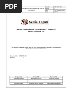 PSV Testing: Requirements and Procedures | PDF | Mechanical Engineering ...