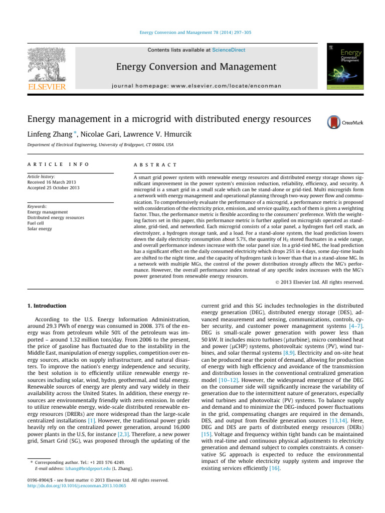 Microgrid Energy Management Strategies | PDF | Electrical Grid ...