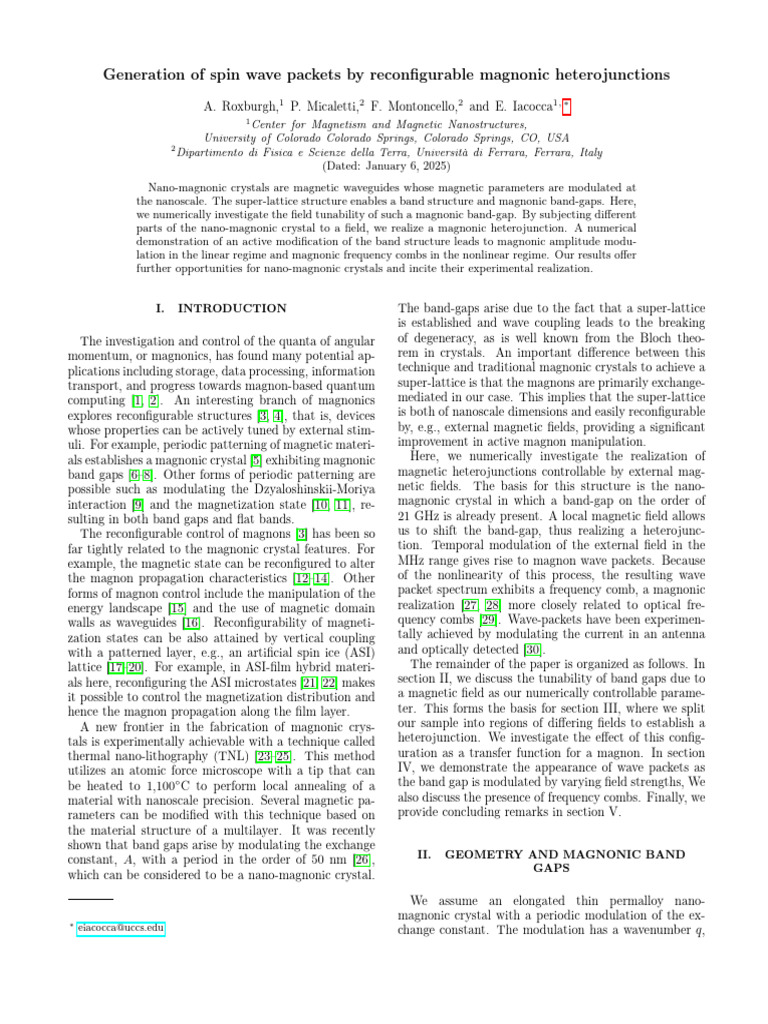 Generation of spin | PDF | Waves | Band Gap