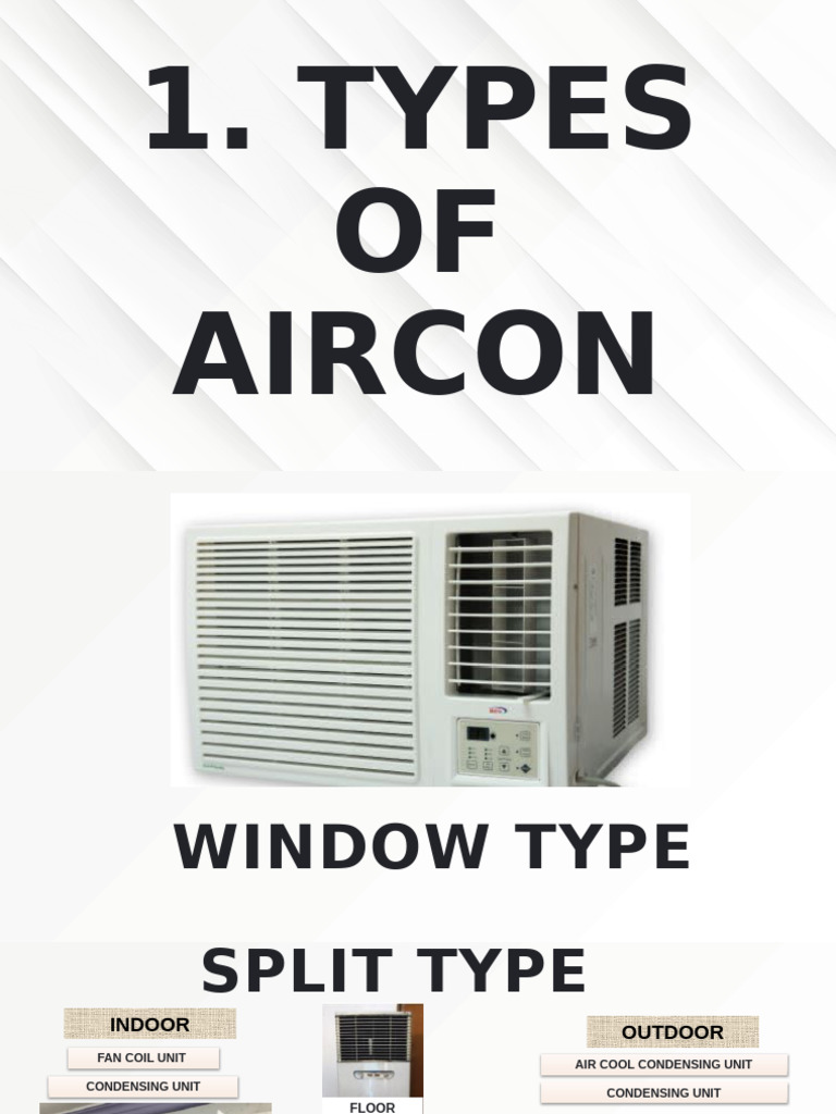 Types of Aircon | PDF