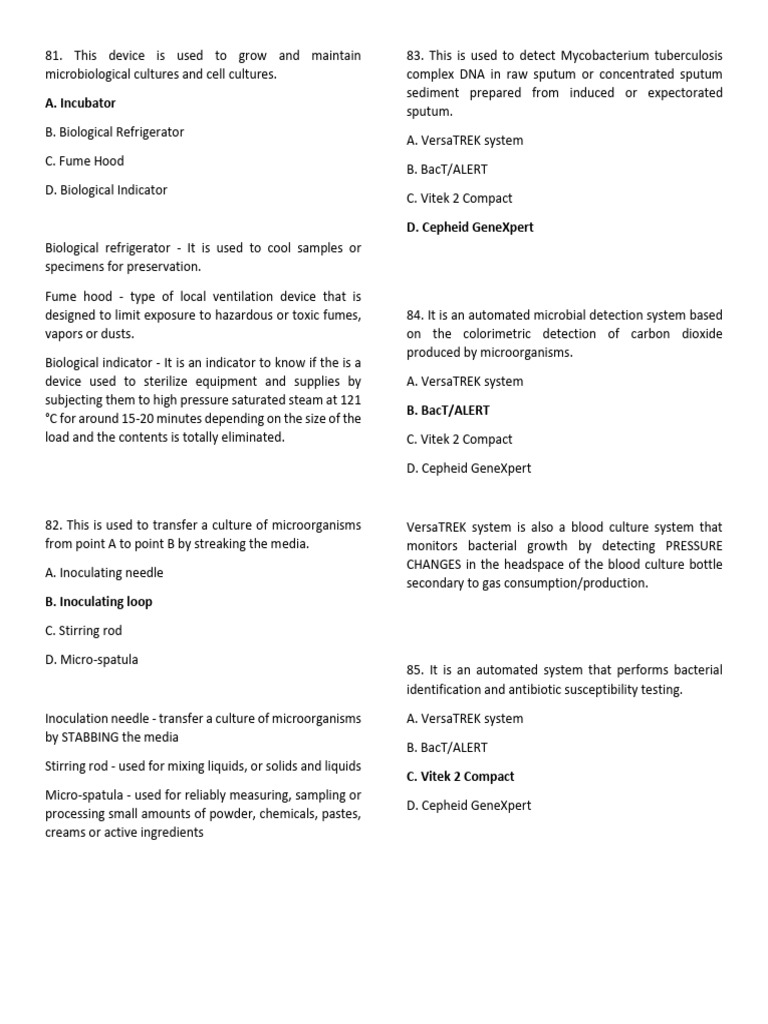 Essential Microbiology Lab Equipment Guide | PDF | Sterilization ...