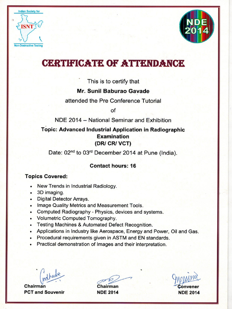 Advanced Industrial Application in Radiographic Examination | PDF