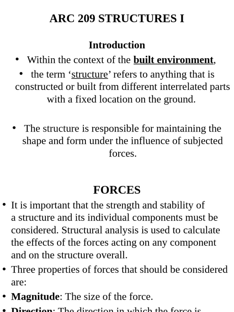 Structural Forces in Building Design | PDF | Buckling | Structural Load