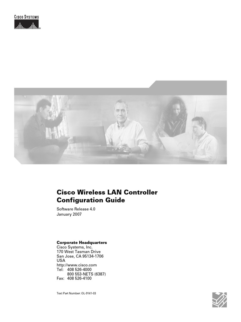 Cisco Wireless LAN Controller Guide | PDF | Wireless Lan | Wireless ...