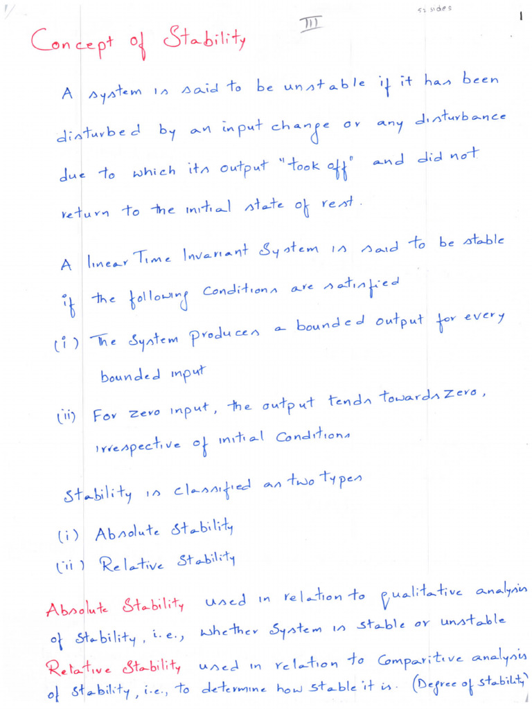 Control Systems Unit-3 | PDF