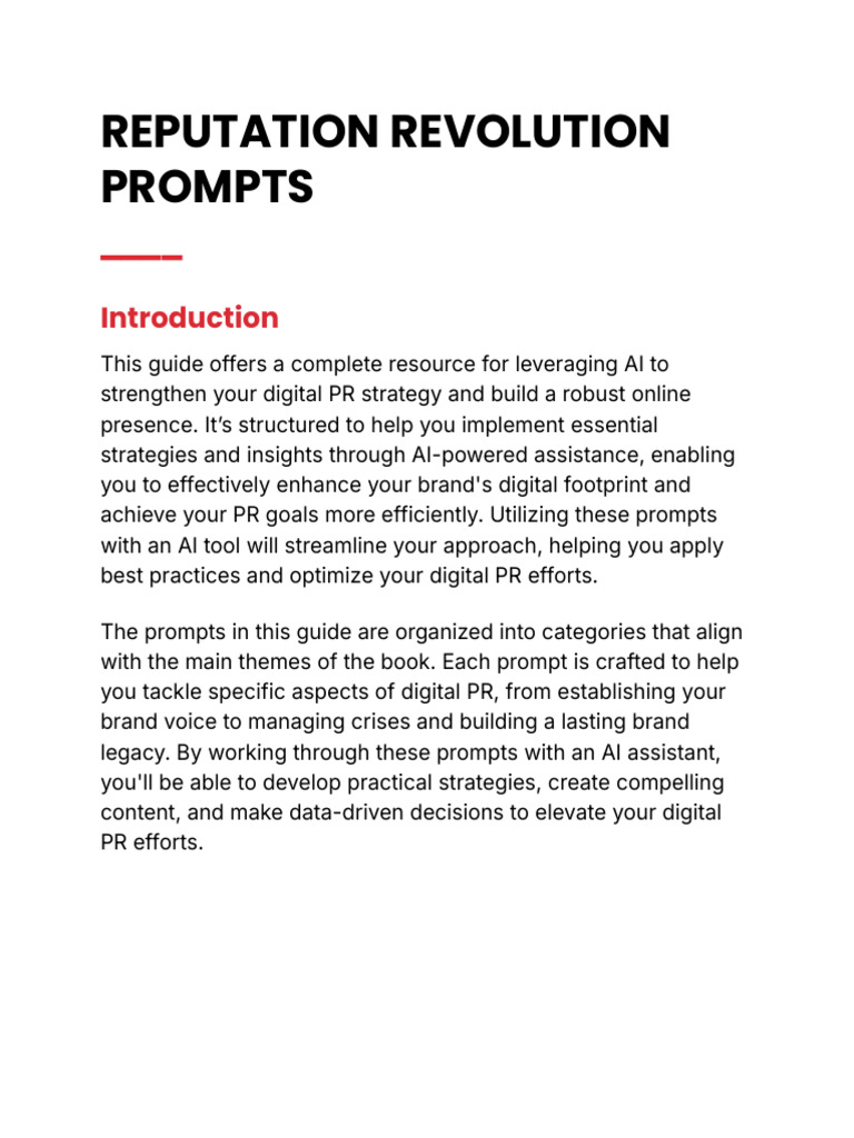 AI-Driven Digital PR Strategies Guide | PDF | Brand | Social Media
