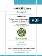 Download Takhrij_Fadhilah Yasin Membacanya Seperti Membaca al-Quran 10 Kali PDF by RulHas SulTra SN81220322 doc pdf