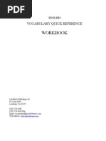 Download English Vocabulary Quick Reference Dictionary Arranged Word Root Workbook Tb by kenthewhitelion SN81220484 doc pdf