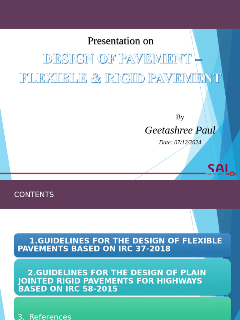 Rigid Pavement Design per IRC 58-2015 | PDF | Strength Of Materials ...