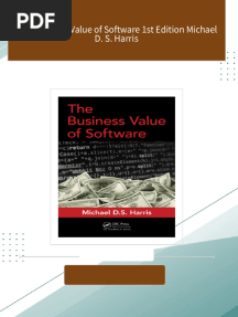 Instant ebooks textbook The Business Value of Software 1st Edition Michael D. S. Harris download all chapters