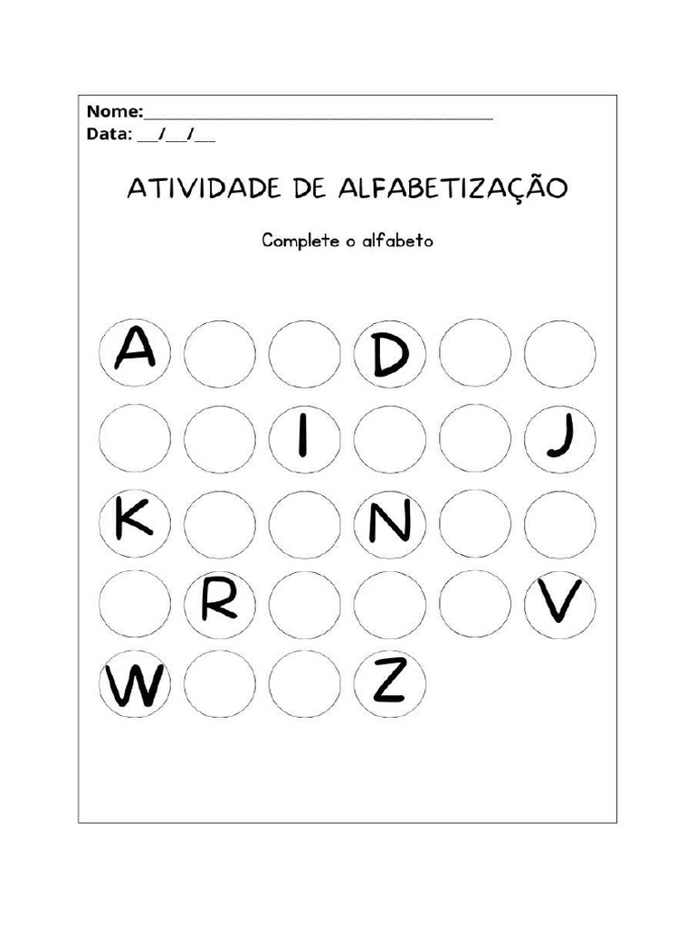 Alfabeto Pdf