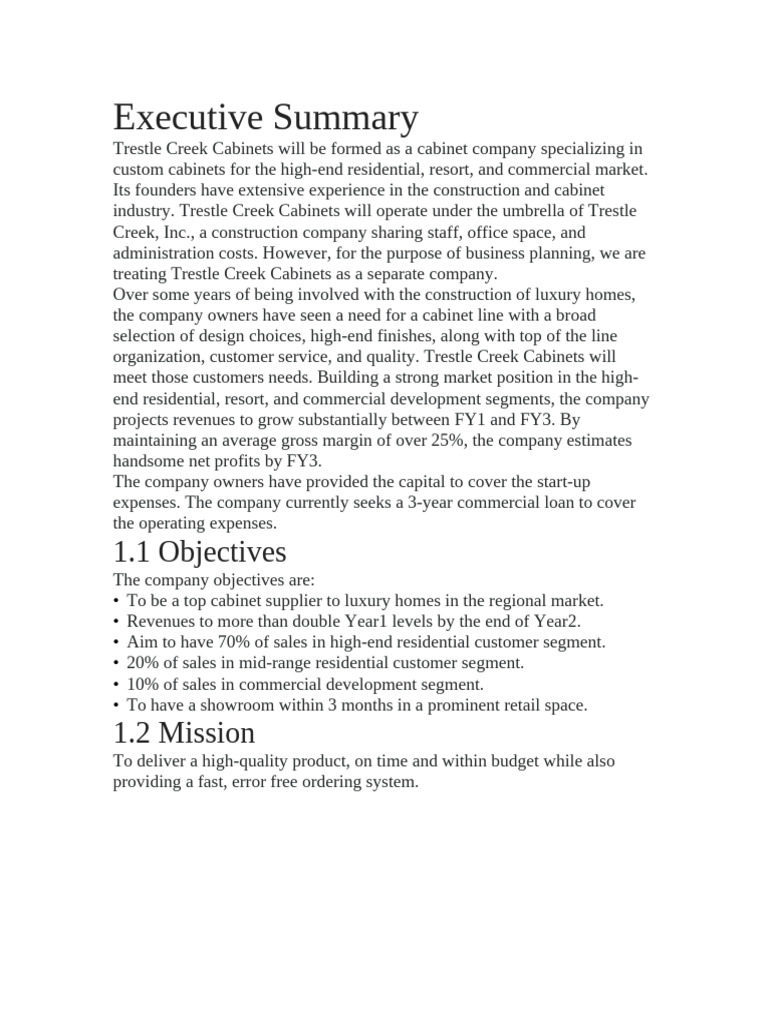 Custom Cabinetry for Luxury Markets | PDF | Expense | Balance Sheet