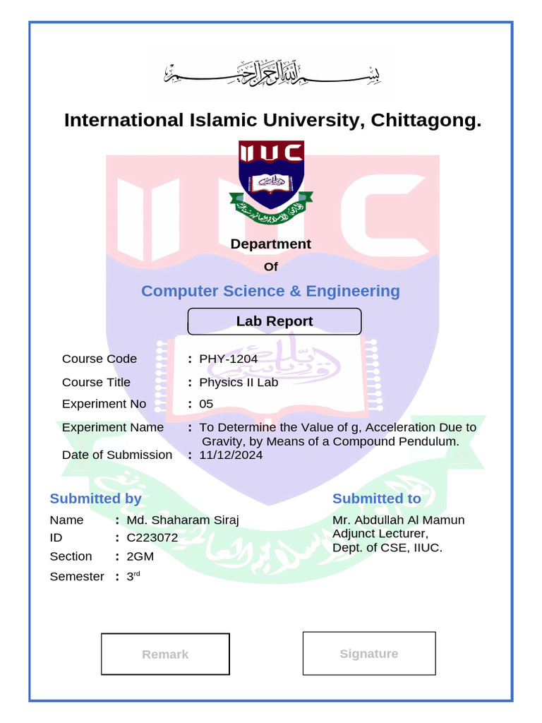 TUSI PHYSICS LAB 5 | PDF