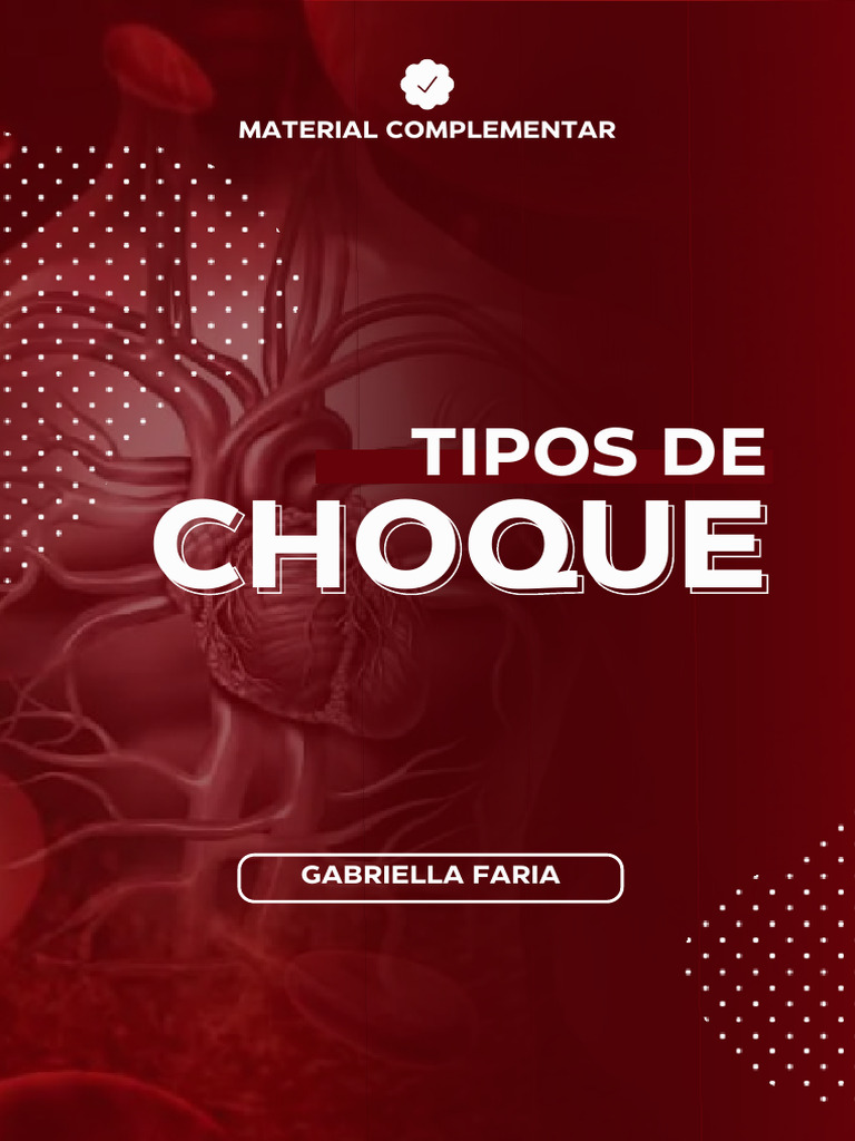 Tipos de Choque | PDF | Coração | Choque (circulatório)
