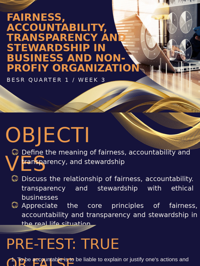Fairness, Accountability, Transparency in Business | PDF ...