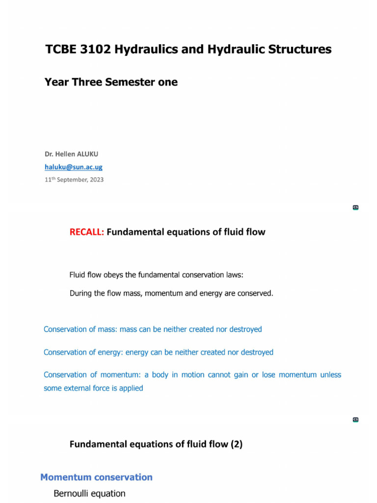 TCBE 3102 - Lecture 2 | PDF