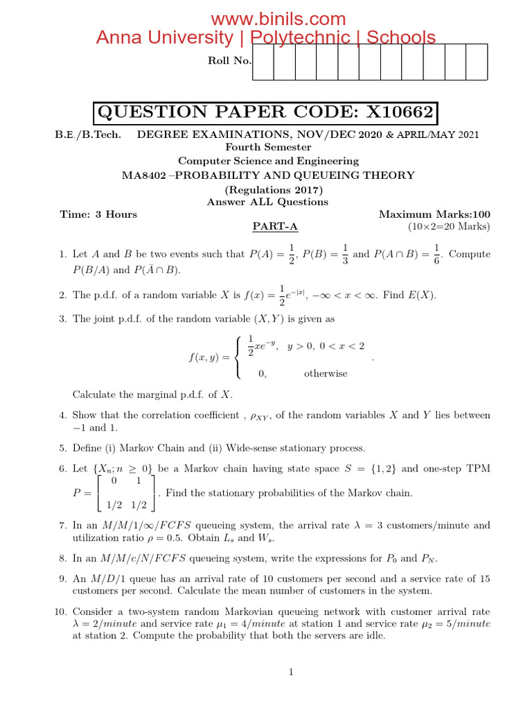 1 2 3 4 5 merged pdf probability density function random variable