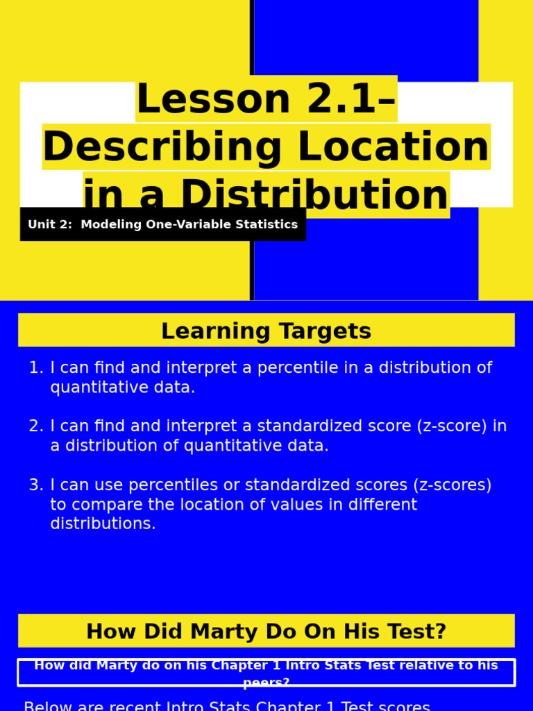 Understanding Percentiles and Z-Scores | PDF | Standard Score | Mean