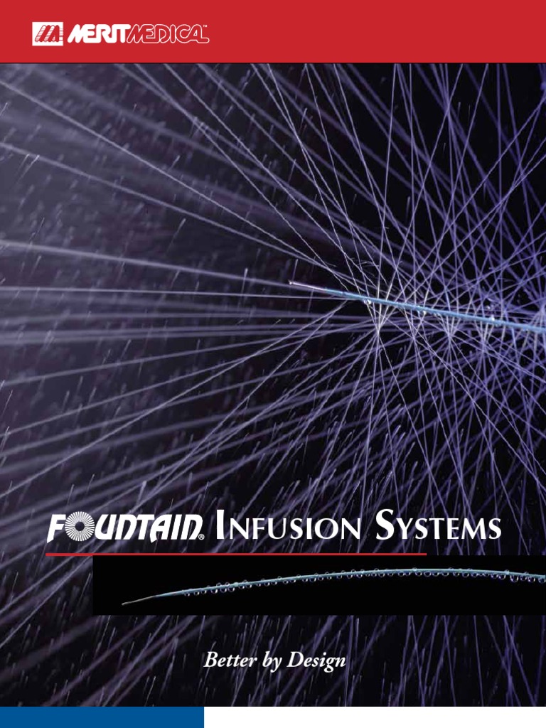 Fountain® Infusion System PDF Intravenous Therapy Syringe