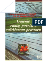 36. Gajenje ranog povrća u zaštićenom prostoru