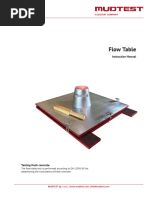 Flow Test Procedure for Fresh Concrete | PDF | Concrete