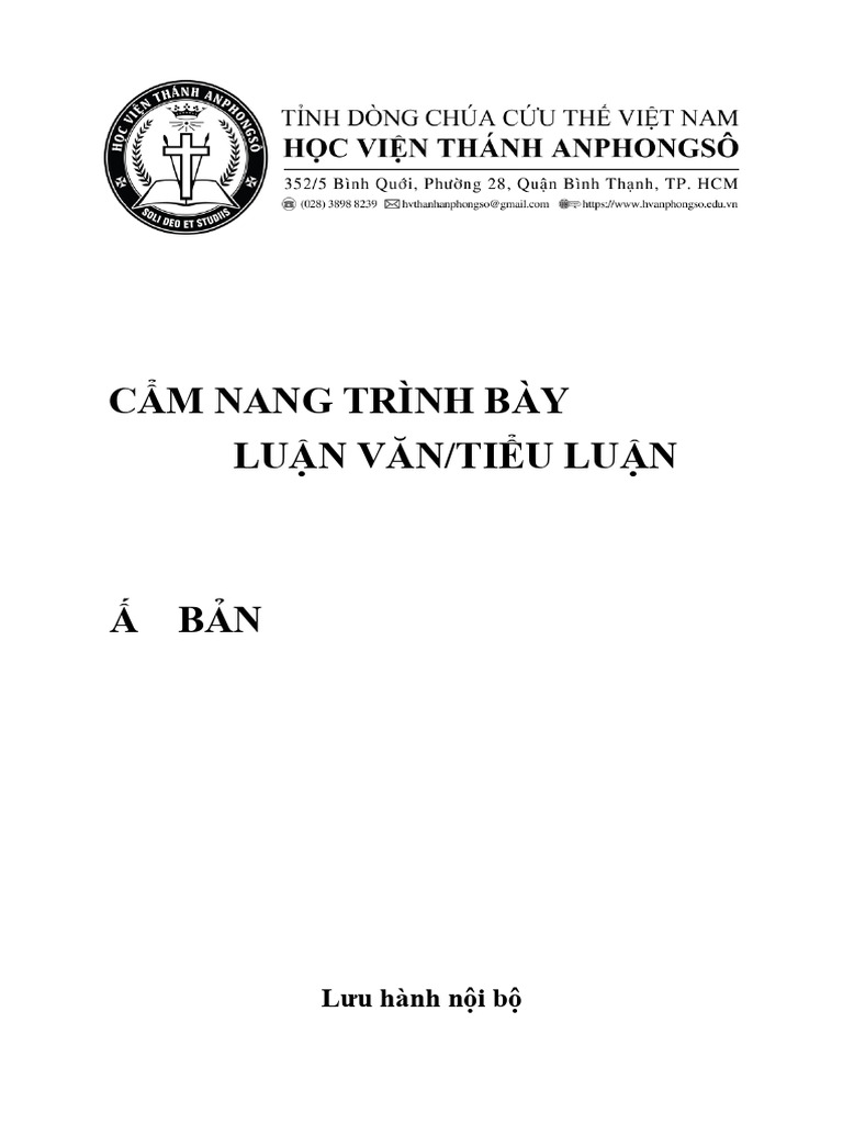 Cam Nang Trinh Bay Bai Thi Va Luan Van 2020 (21.9.2022) | PDF
