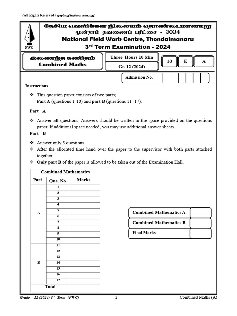 Part Ii A Pdf Mathematical Concepts Mathematics