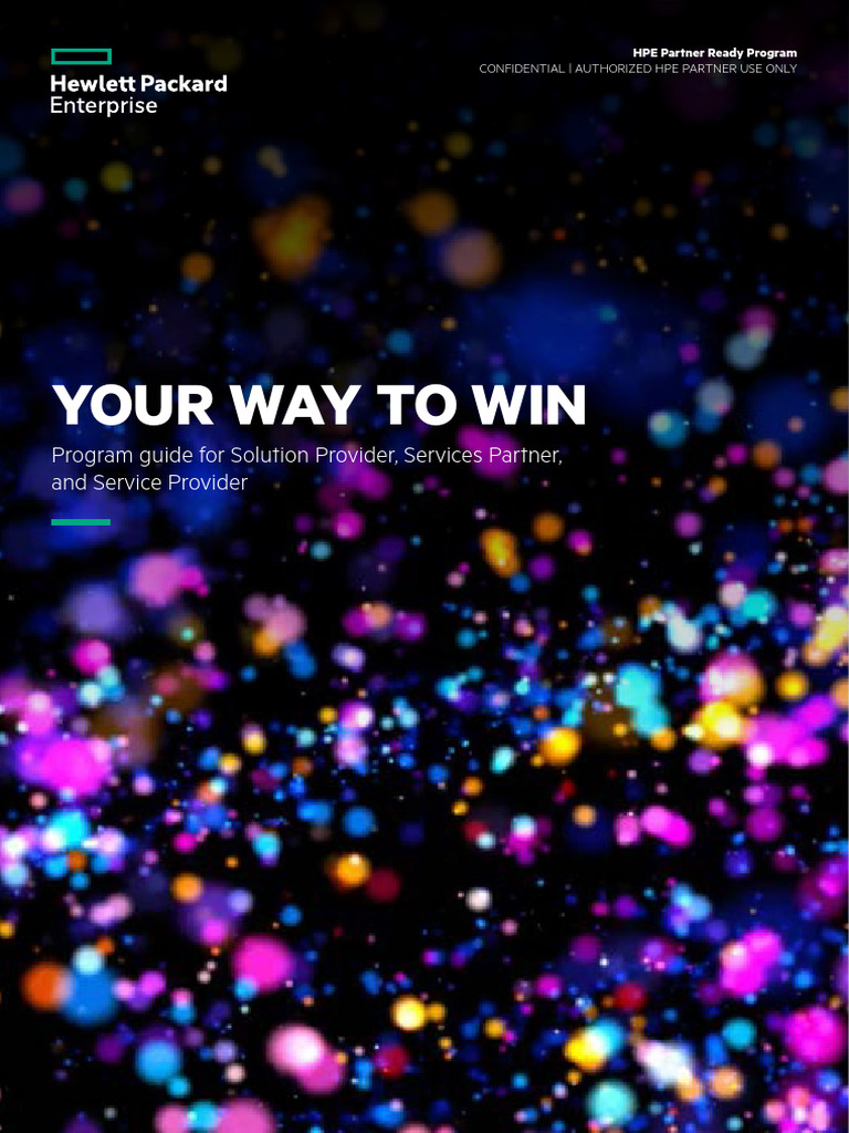 Planning Guide - Your Way To Win Program Guide For Solution Provider ...