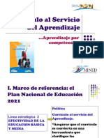 Currículo Al Servicio Del Aprendizaje 29 de Agosto