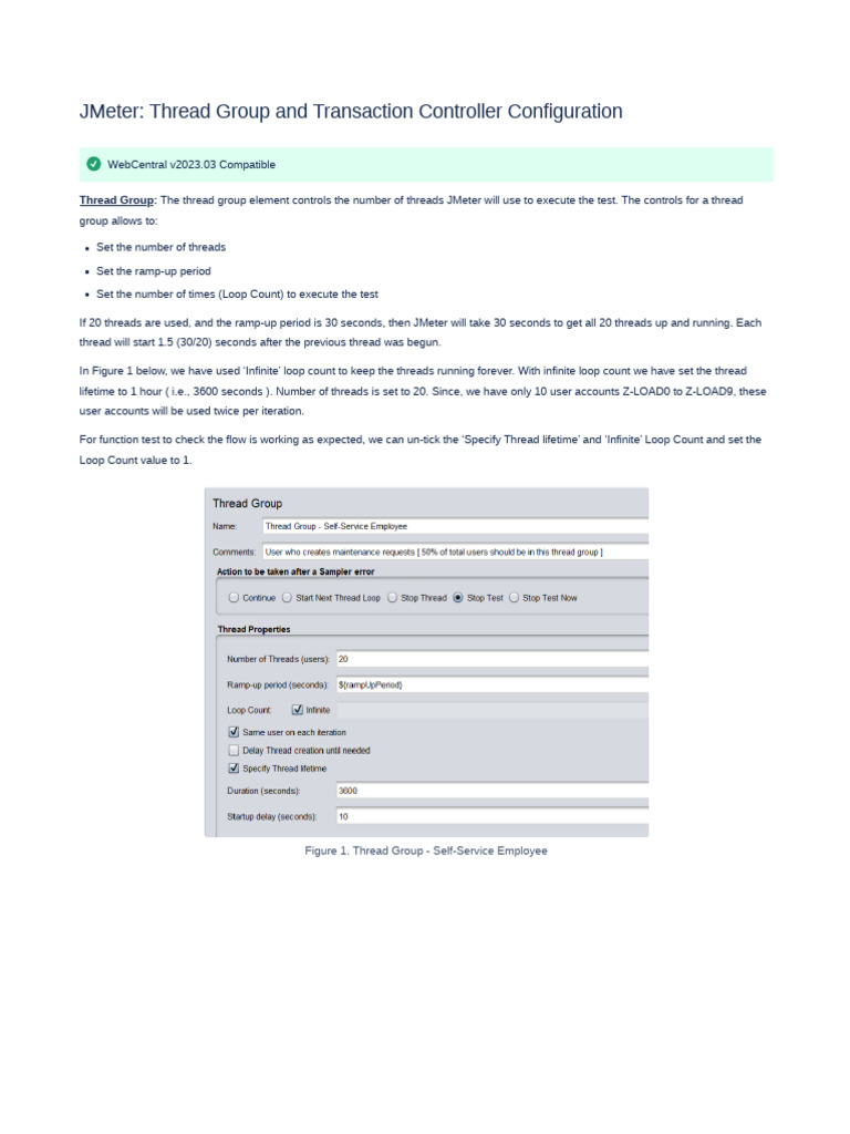 JMeter Thread Group & Transaction Controller | PDF | Control Flow ...