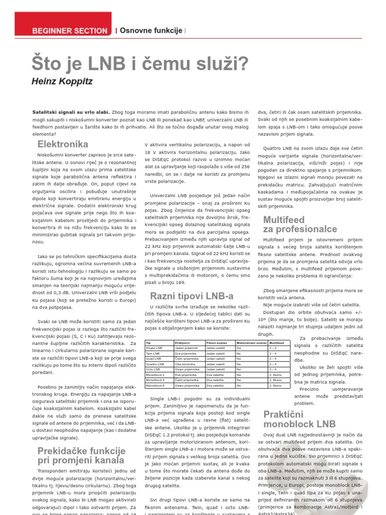 LNB | PDF