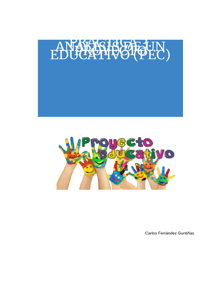 PRÁCTICA 3 Gice | PDF | Escuelas | Maestros